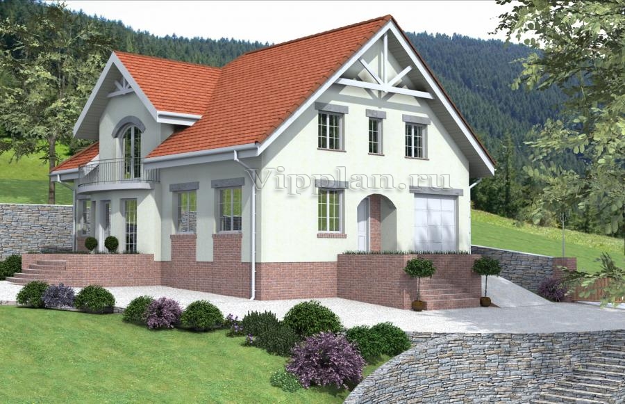 Уютный коттедж с удобной планировкой